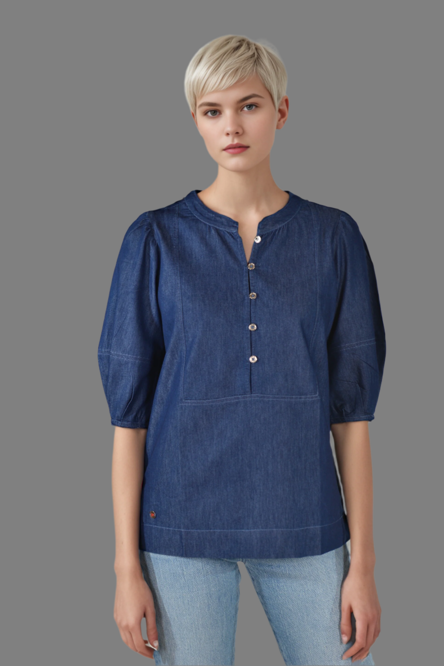 Midnight Mirage Blouse- DressAtR